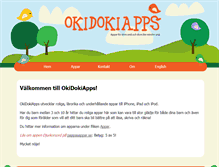 Tablet Screenshot of okidokiapps.com